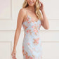 Summer's Rose Georgette Cami Gown
