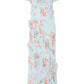 Summer's Rose Georgette V-Neck Gown
