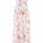 Summer's Rose Linen Blend Cami Ankle Gown