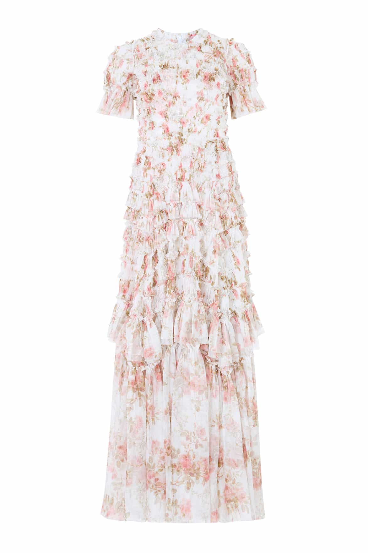 Summer's Rose Valentine Ruffle Gown