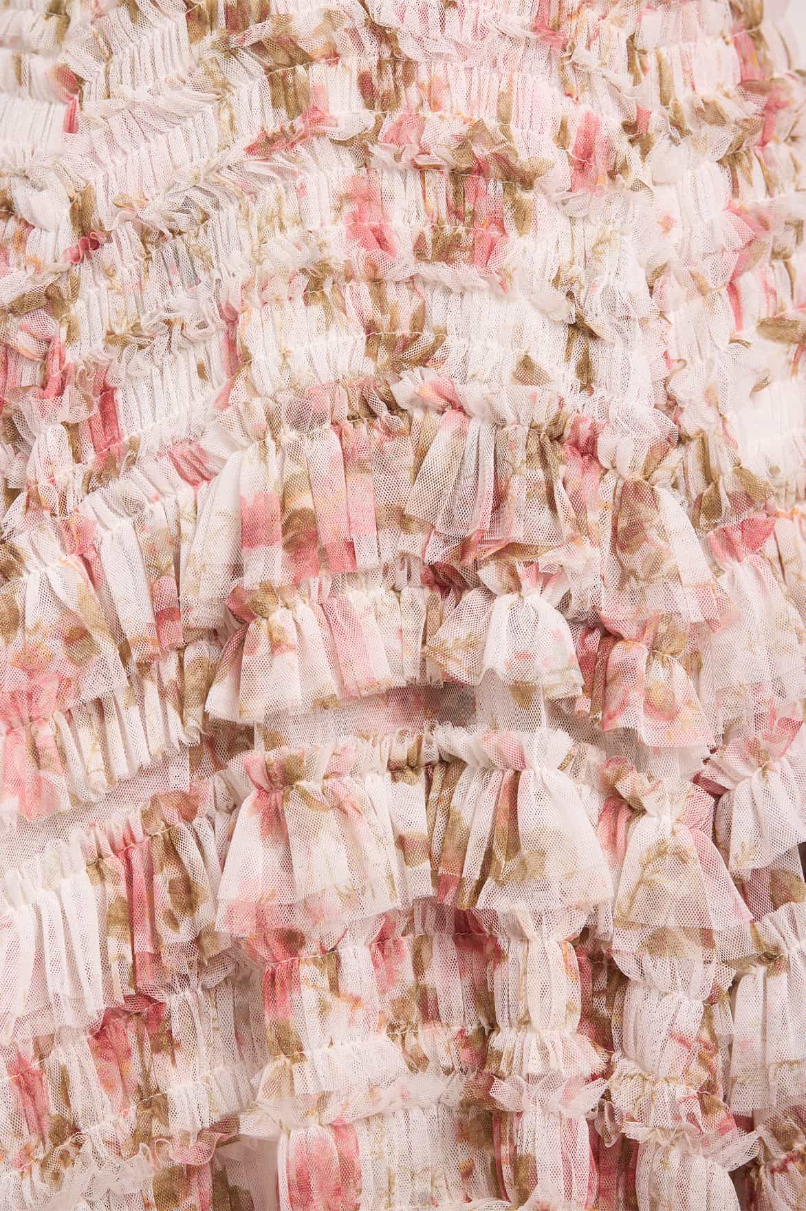Summer's Rose Valentine Ruffle Gown