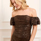 Sunbeam Valentina Off-Shoulder Gown