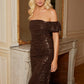 Sunbeam Valentina Off-Shoulder Gown