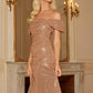 Sunbeam Valentina Off-Shoulder Gown