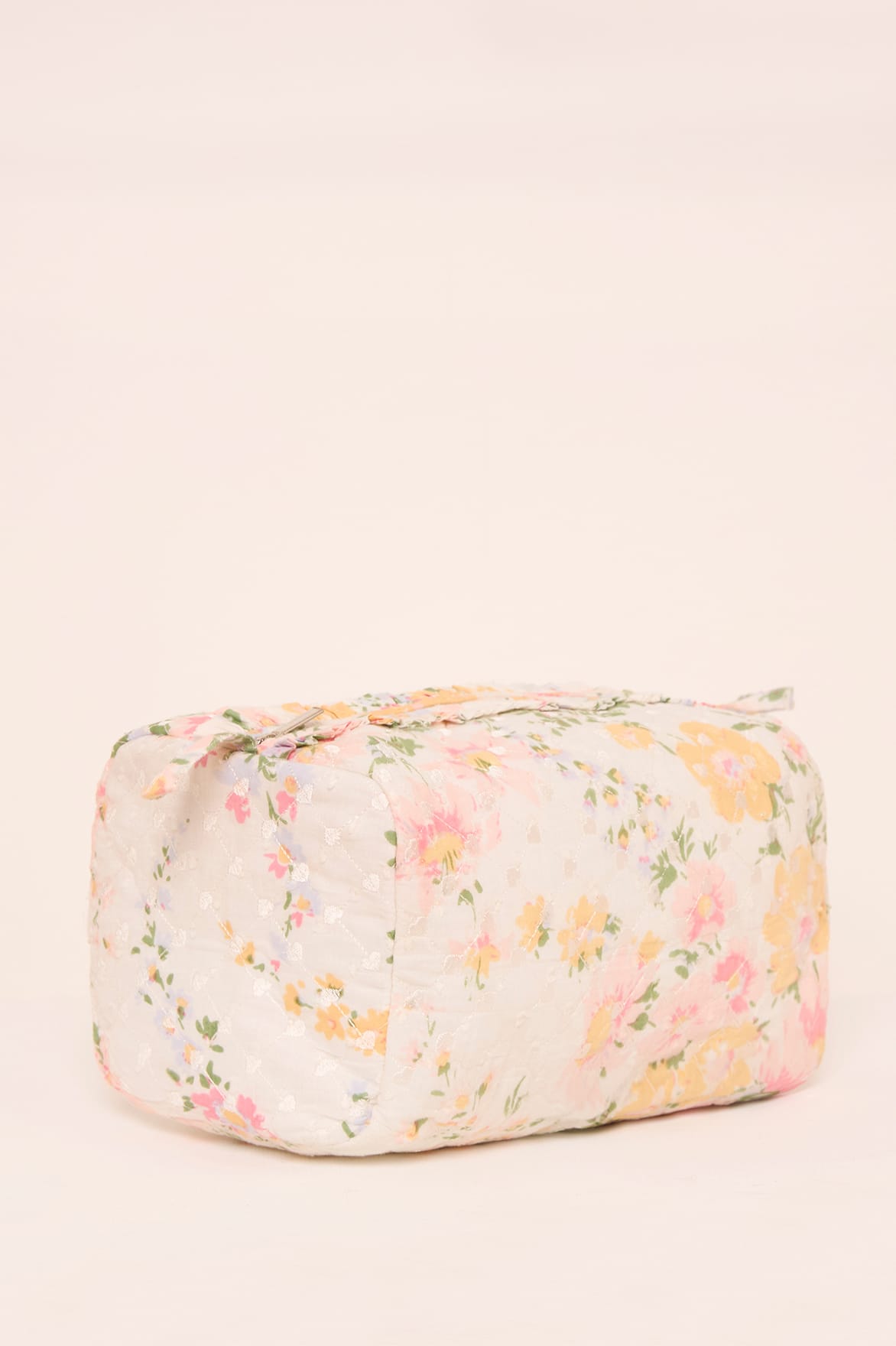 Sunrise Bloom Medium Quilted Makeup Bag