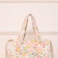 Sunrise Bloom Quilted Shoulder Bag