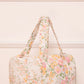 Sunrise Bloom Quilted Shoulder Bag