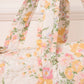 Sunrise Bloom Quilted Shoulder Bag
