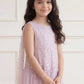 Sunrise Sequin Cape Kids Dress