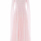 Sunrise Sequin Cape Sleeve Ankle Gown