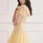 Sunrise Sequin Short Sleeve Micro Mini Dress