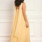 Sunrise Sequin Strapless Cape Ballerina Dress