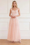 Sunrise Sequin Sweetheart Ankle Gown