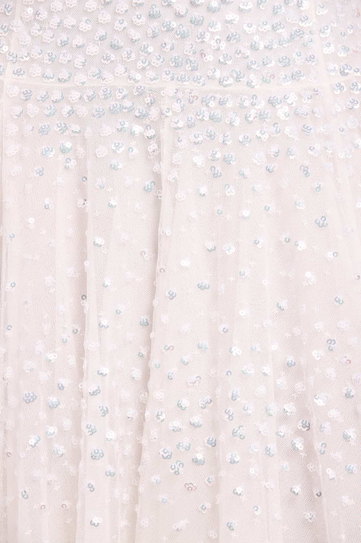 Sunrise Sequin V-Neck Ankle Gown