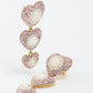 Sweetheart Blossom Drop Earrings