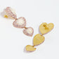 Sweetheart Blossom Drop Earrings