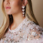 Sweetheart Rose Drop Earrings