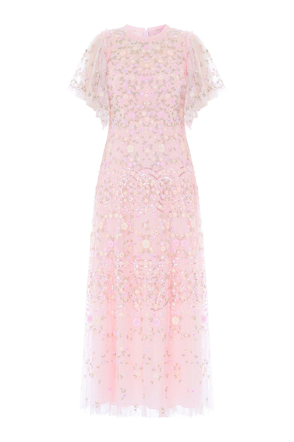 Sweet Petal Short Sleeve Gown