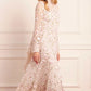 Sylvia Rose Long Sleeve Ankle Gown