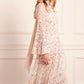 Sylvia Rose Long Sleeve Ankle Gown