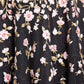 Sylvia Rose Round Neck Ankle Gown