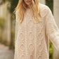 Sylvie Cable Longline Jumper