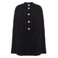 Sylvie Cable Jewelled Knee Length Cape