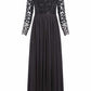 Tempest V-Neck Bodice Ankle Gown