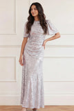 Valentina Round Neck Gown