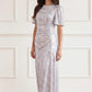 Valentina Round Neck Gown