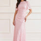 Valentina Round Neck Gown