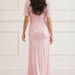 Valentina Round Neck Gown