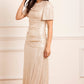 Valentina Round Neck Gown