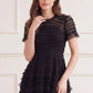 Valentine Ruffle Gown