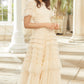 Valentine Ruffle Gown