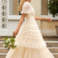Valentine Ruffle Gown