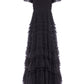 Valentine Ruffle Gown