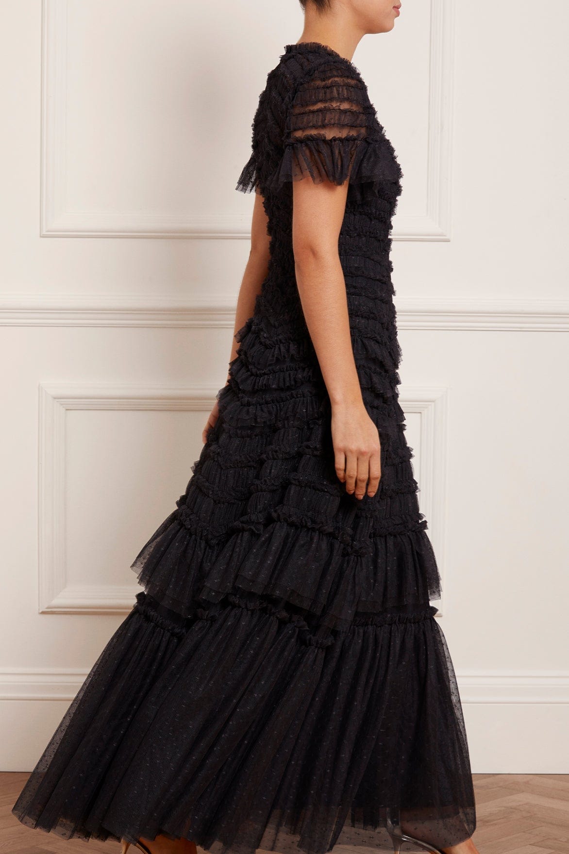 Valentine Ruffle Gown