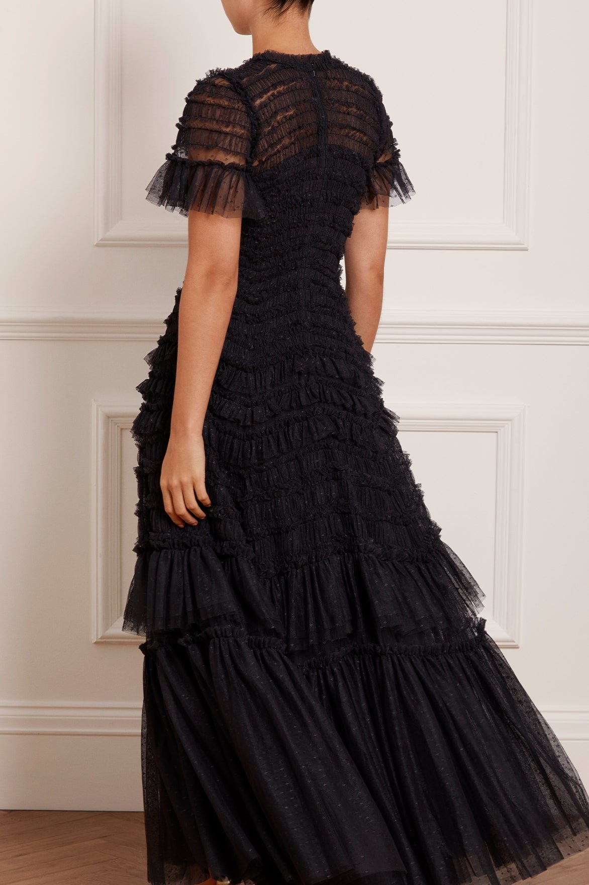 Valentine Ruffle Gown