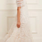 Verity Ruffle V-Neck Gown