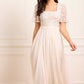 Versailles Ditsy Bodice Ankle Gown
