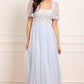 Versailles Ditsy Bodice Ankle Gown