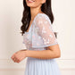 Versailles Ditsy Bodice Ankle Gown