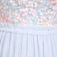Versailles Ditsy Bodice Ankle Gown