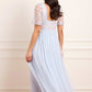Versailles Ditsy Bodice Ankle Gown