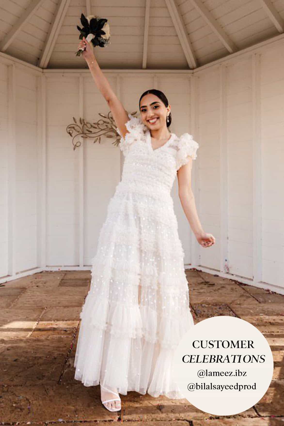 Vivian V-Neck Gown