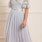 Wildflower Ditsy Bodice Ankle Gown