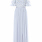 Wildflower Ditsy Bodice Ankle Gown