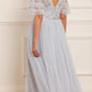 Wildflower Ditsy Bodice Ankle Gown