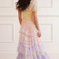 Wild Rose Ombre Short Sleeve Gown